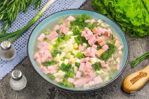 Окрошка с квасом