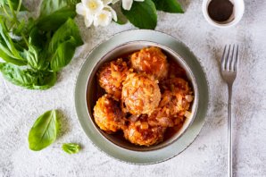 Мясные тефтели с рисом