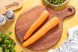 Морковь с майонезом