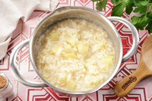 Пшённая каша с картофелем Пшённая каша с картофелем