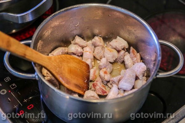 Свинина с картошкой и рисом Свинина с картошкой и рисом
