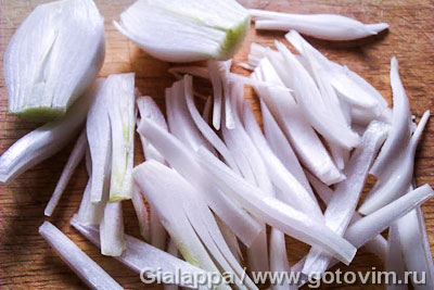 Клафути с овощами и лососем