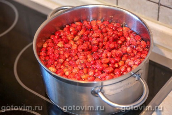 Компот из земляники