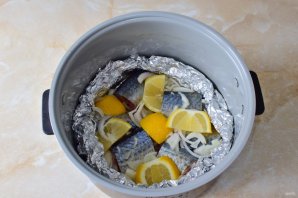 Скумбрия в мультиварке Скумбрия в мультиварке