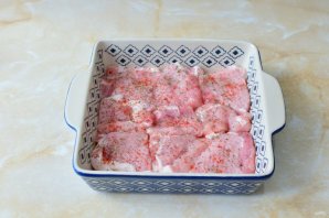 Мясо с грибами и помидорами Мясо с грибами и помидорами