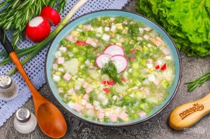 Окрошка с квасом