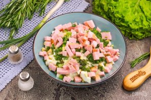 Окрошка с квасом