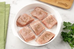 Филе рыбы в духовке