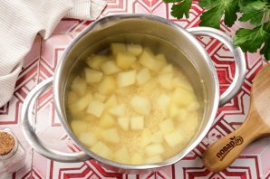 Пшённая каша с картофелем Пшённая каша с картофелем