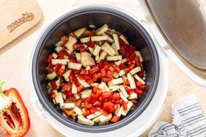 Гречка с овощами в мультиварке Гречка с овощами в мультиварке