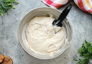 Торт с маскарпоне и малиной Торт с маскарпоне и малиной