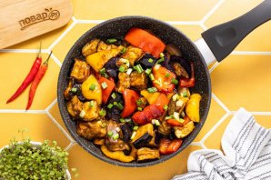 Баклажаны по-китайски Баклажаны по-китайски