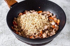 Перловка с мясом Перловка с мясом