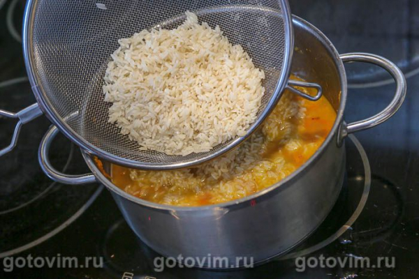 Плов со свининой с алычой