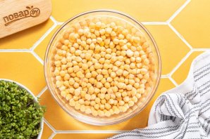 Хумус со шпинатом