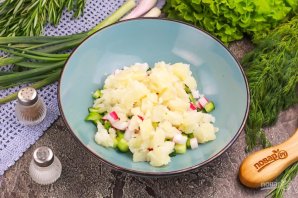 Окрошка с квасом