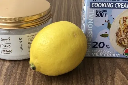 Холодный десерт "не поссет"