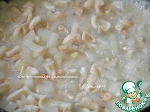 Кабачки с кальмарами