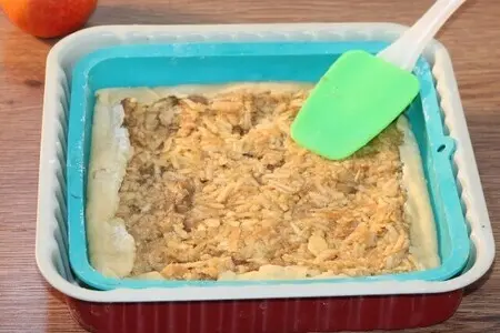 Мягкое яблочное пирожное с помадкой Мягкое яблочное пирожное с помадкой