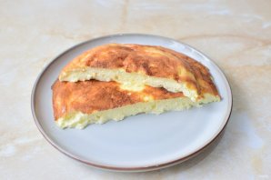 Омлет пышный на сковороде Омлет пышный на сковороде