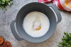 Черничные блины