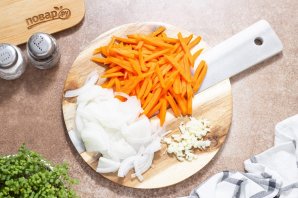 Тушеная капуста с рисом