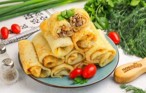 Фаршированные блинчики post thumbnail image