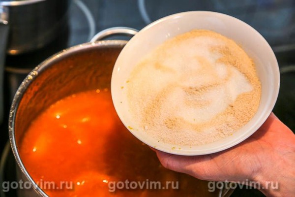 Абрикосовый джем с лимоном