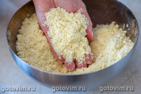 Цветаевский пирог с малиной