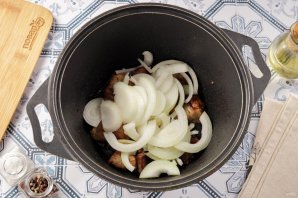 Плов из свинины в казане Плов из свинины в казане