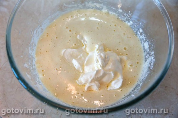 Цветаевский пирог с малиной