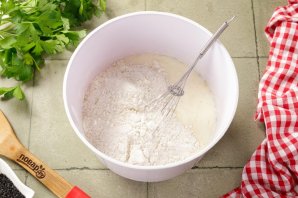 Быстрый пирог с капустой