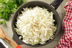 Быстрый пирог с капустой