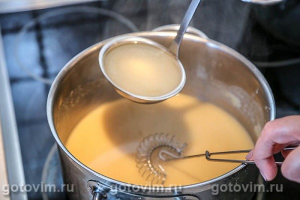 Сливочный суп велюте с лисичками Сливочный суп велюте с лисичками
