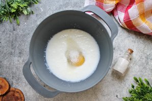 Черничные блины