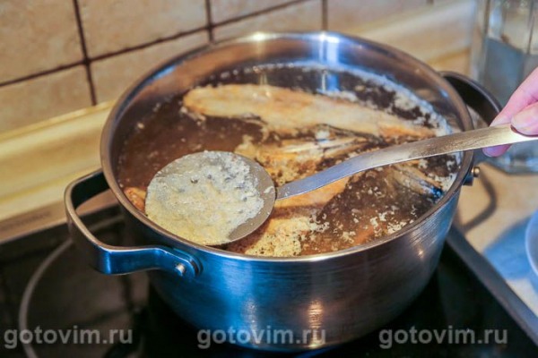 Суп с рыбными фрикадельками