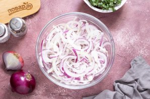 Салат из лука