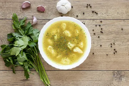 Суп с клецками Суп с клецками