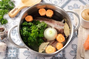 Борщ с картофелем