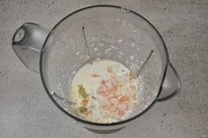Суфле из креветок и крабовых палочек Суфле из креветок и крабовых палочек