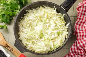 Быстрый пирог с капустой