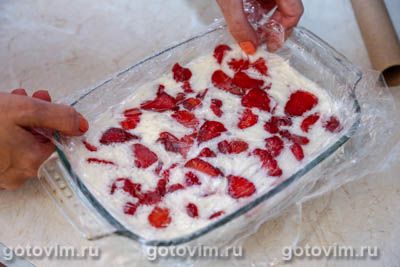 Замороженный йогурт с клубникой Замороженный йогурт с клубникой