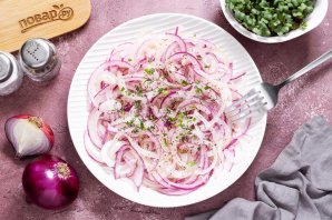 Салат из лука