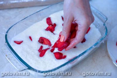 Замороженный йогурт с клубникой Замороженный йогурт с клубникой
