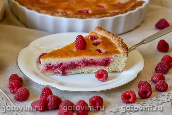 Цветаевский пирог с малиной post thumbnail image