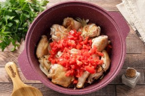 Чахохбили из курицы Чахохбили из курицы