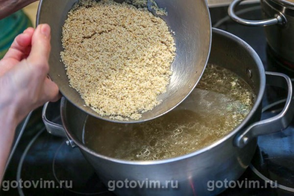 Мясной суп с пшеничной крупой «Артек» Мясной суп с пшеничной крупой «Артек»