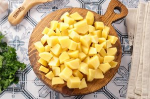 Борщ с картофелем