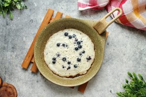 Черничные блины