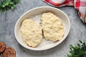Мясо по-французски с помидорами и сыром Мясо по-французски с помидорами и сыром